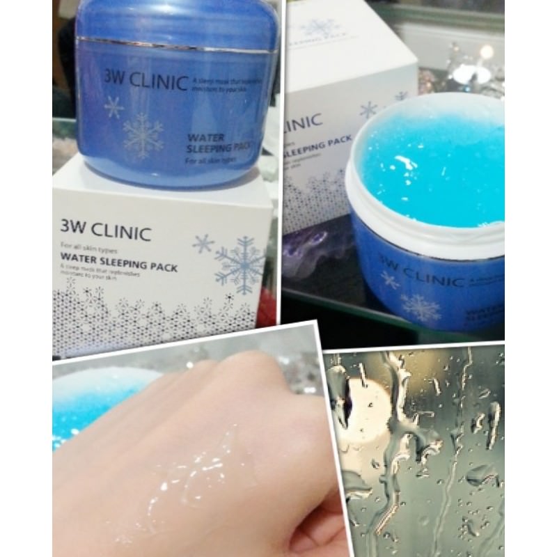 Mặt Nạ Dưỡng Mặt 3W Clinic Collagen Sleeping Pack Hàn Quốc  Chăm Sóc Mặt-1