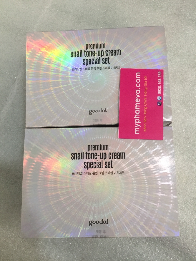  Kem Dưỡng Ốc Sên Goodal Premium Snail Tone Up Cream Hàn Quốc Chăm Sóc Mặt-1