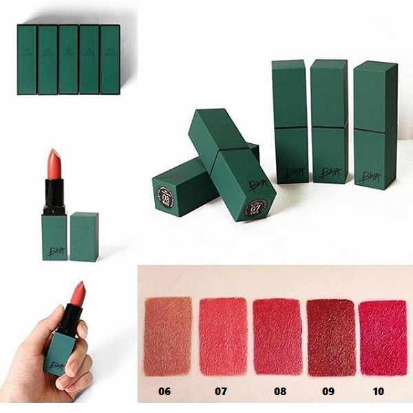 Son BBIA Last Lipstick Red Series Hàn Quốc Trang Điểm Đôi Môi-1