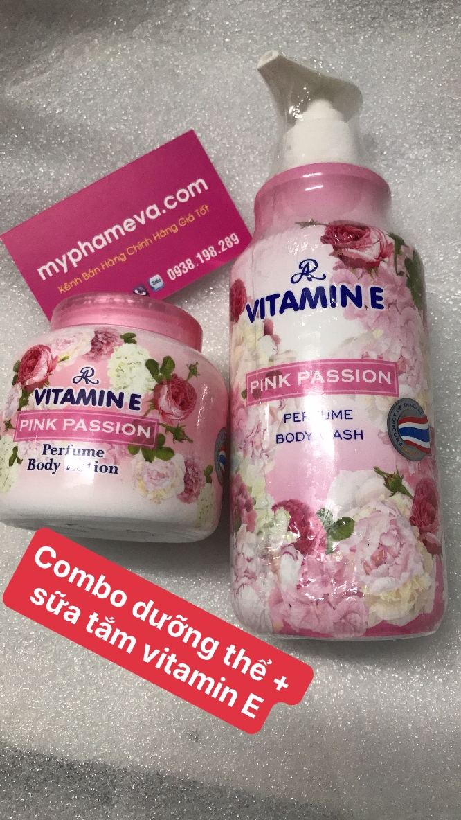 Kem Dưỡng Thể Hương Nước Hoa AR Vitamin E Perfume Body Lotion Thái Lan Chăm Sóc Mặt-1
